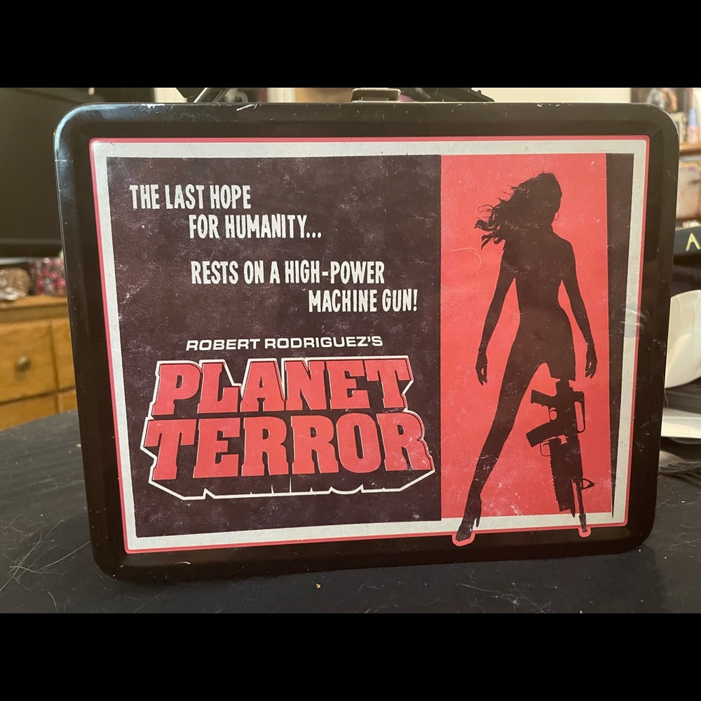 Planet Terror/Deathproof Lunchbox with thermos